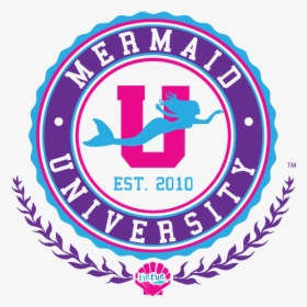 Mermaid Classes Logo - Fin Fun Mermaid University, HD Png Download, Transparent PNG