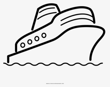 Transparent Cruise Ship Clipart - Easy To Draw Cruise Ship, HD Png Download, Transparent PNG