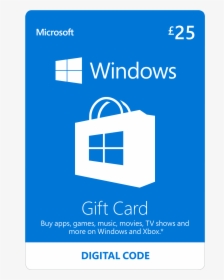 Windows Gift Card, HD Png Download, Transparent PNG