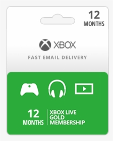 Microsoft Xbox Live Gold Membership, HD Png Download, Transparent PNG