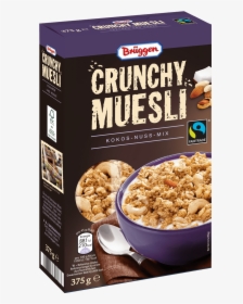 Brüggen Crunchy Muesli Coconut Nut Mix - Bruggen Muesli, HD Png Download, Transparent PNG