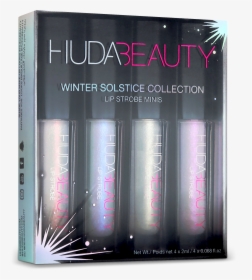 Winter Solstice Mini Lip Strobe Collection, , Hi-res - Huda Beauty Winter Solstice Collection, HD Png Download, Transparent PNG