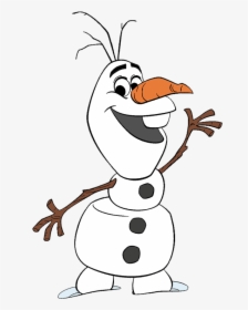 Olaf Drawing, HD Png Download, Transparent PNG
