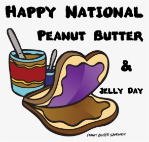 Peanut Butter And Jelly Day Clipart, HD Png Download, Transparent PNG