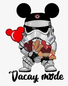 Star Wars Stormtrooper Micky Vacay Mode , Transparent - Star Wars Stormtrooper Chibi, HD Png Download, Transparent PNG