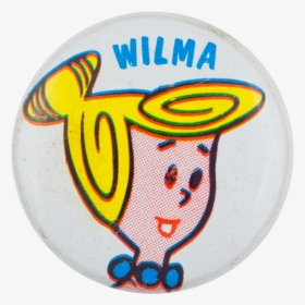 The Flintstones Wilma Entertainment Button Museum - Badge, HD Png Download, Transparent PNG