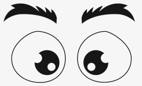 Eyebrow Clipart Yeux - Cartoon, HD Png Download, Transparent PNG