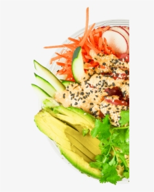 Smashed Avocado Toast - California Roll, HD Png Download, Transparent PNG