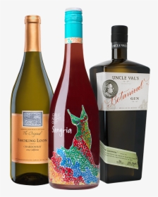 Transparent Wine Label Png - Glass Bottle, Png Download, Transparent PNG