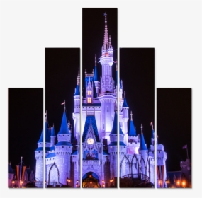 Disney Panel Art - Disney World, Cinderella Castle, HD Png Download, Transparent PNG