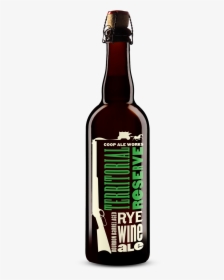 Bourbon Barrel Aged Rye Wine Ale - Glass Bottle, HD Png Download, Transparent PNG