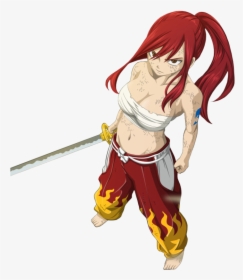 Erza Scarlet Render By Annaeditions24-d6kl0ly - Erza Scarlet Fairy Tail Png, Transparent Png, Transparent PNG