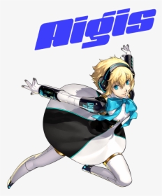 Persona 3 Dancing Moon Night Aigis, HD Png Download, Transparent PNG