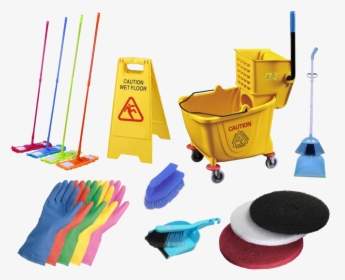 Cleaning Equipments Png, Transparent Png, Transparent PNG