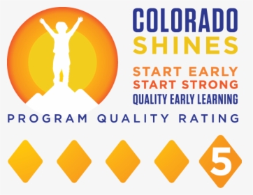 Co Shines Logo Final Horz Rating5 - Colorado Shines Level 3, HD Png Download, Transparent PNG