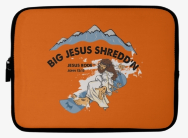Big Jesus Shredd N Laptop Sleeve - Laptop Bag, HD Png Download, Transparent PNG