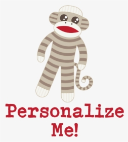 Transparent Sock Monkey Png - Chihuahua Shower Curtain, Png Download, Transparent PNG