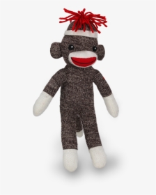 Plushland -8” Sockie Sock Monkey - Stuffed Toy, HD Png Download, Transparent PNG
