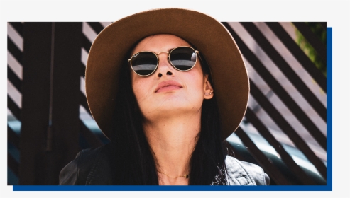 Woman Wearing Sunglasses - Sunglasses, HD Png Download, Transparent PNG