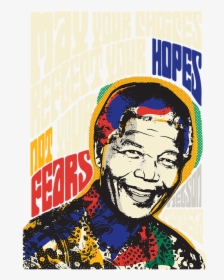 Creative Nelson Mandela Poster, HD Png Download, Transparent PNG