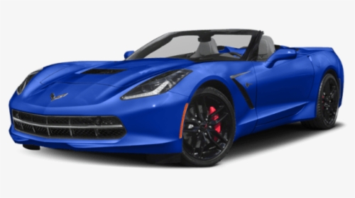 Corvette Stingray 1lt Z51 Pkg - Blue 2019 Chevrolet Corvette Convertible, HD Png Download, Transparent PNG