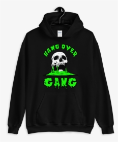 Shirt Goop White Skull Mockup Front On Hanger Black, HD Png Download, Transparent PNG