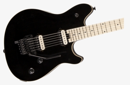 New Evh Wolfgang Special Maple Board Gloss Black Finish - Electric Guitar, HD Png Download, Transparent PNG