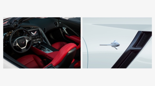 Corvette Stingray Exterior - 2017 Corvette Red Interior, HD Png Download, Transparent PNG