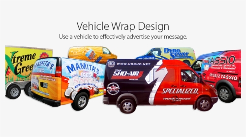 Transparent Car Wrap Png - Graphic Design Vehicle Wraps, Png Download, Transparent PNG
