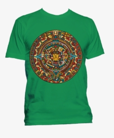 T Shirt Life Is Gucci , Png Download - Aztec Calendar Images Colorful, Transparent Png, Transparent PNG