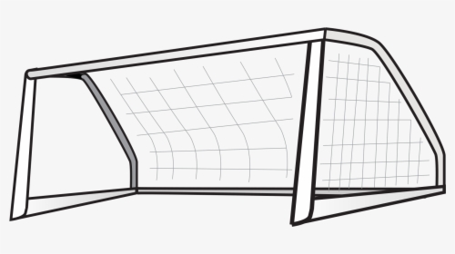 Soccer Net Vector - Transparent Soccer Goal Clipart, HD Png Download, Transparent PNG