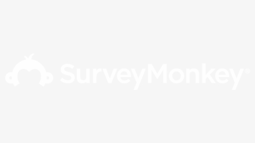 Surveymonkey Logo - Survey Monkey Logo Black And White, HD Png Download, Transparent PNG