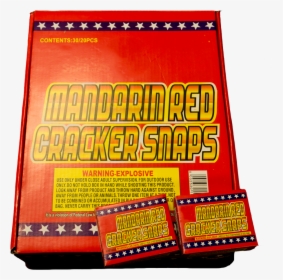Mandarin Red Cracker Adult Snaps, HD Png Download, Transparent PNG