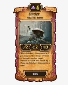 Stitcher - Fantasy Card Game Background, HD Png Download, Transparent PNG