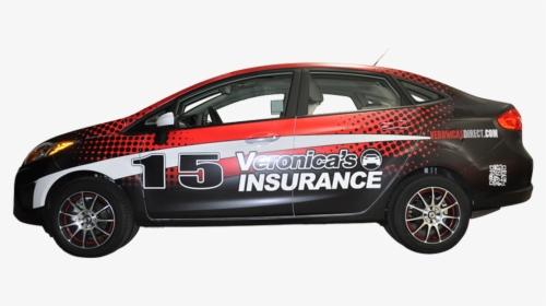 Ford Fiesta Car Wrap For Veronicas Auto Insurance - Hot Hatch, HD Png Download, Transparent PNG