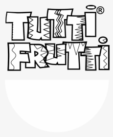 Tutti Frutti Logo Black And White - Scrapbooking, HD Png Download, Transparent PNG