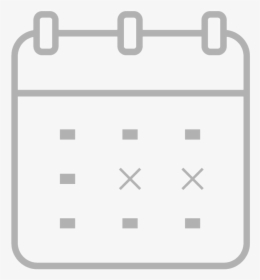 2 Day Icon Gray - Date Icon 16, HD Png Download, Transparent PNG