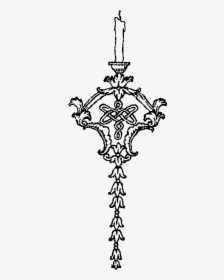 Sconce Candle Wall Image - Cross, HD Png Download, Transparent PNG