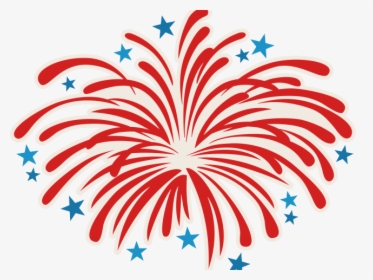 Paint Clipart Burst - Transparent 4th Of July Fireworks, HD Png Download, Transparent PNG