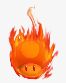 Super Mario Fire Mushroom, HD Png Download, Transparent PNG