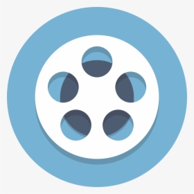 Circle Icons Filmreel - Film Reel Icon, HD Png Download, Transparent PNG