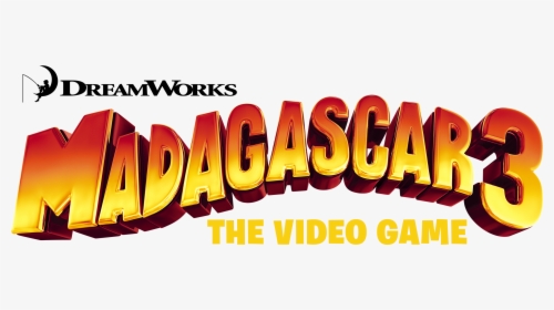 Madagascar Logo Png - Madagascar 3 The Video Game Logo, Transparent Png, Transparent PNG