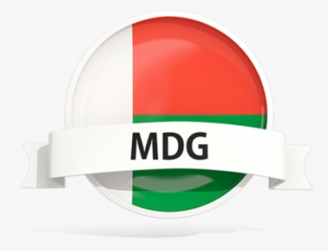 Round Flag With Banner - Arch, HD Png Download, Transparent PNG