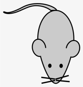 Clipart Rat Stencil - Cartoon Mouse Drawing, HD Png Download, Transparent PNG