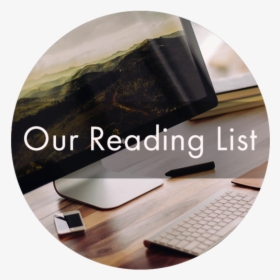 Reading-list - Mac Office Desk, HD Png Download, Transparent PNG
