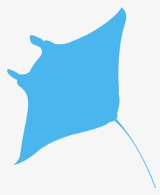 Manta Ray Silhouette, HD Png Download, Transparent PNG