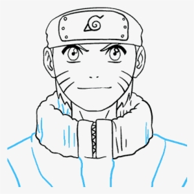 Drawn Naruto Easy - Sasuke Easy Naruto Drawings, HD Png Download, Transparent PNG