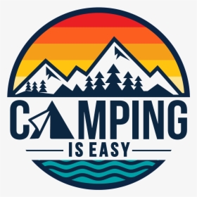 Campingiseasy - Elegant Simple Food Logos, HD Png Download, Transparent PNG
