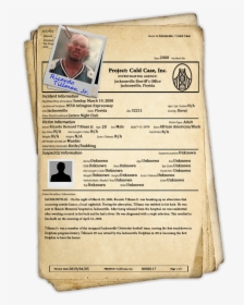 Unsolved Cold Case Ricardo Rico Tillman Jr - Cold Case File, HD Png Download, Transparent PNG