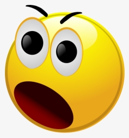 Guess The Emoji Poker Face - Astonished Smiley, HD Png Download, Transparent PNG